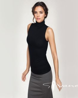 Дамска блуза с ПОЛО без ръкави