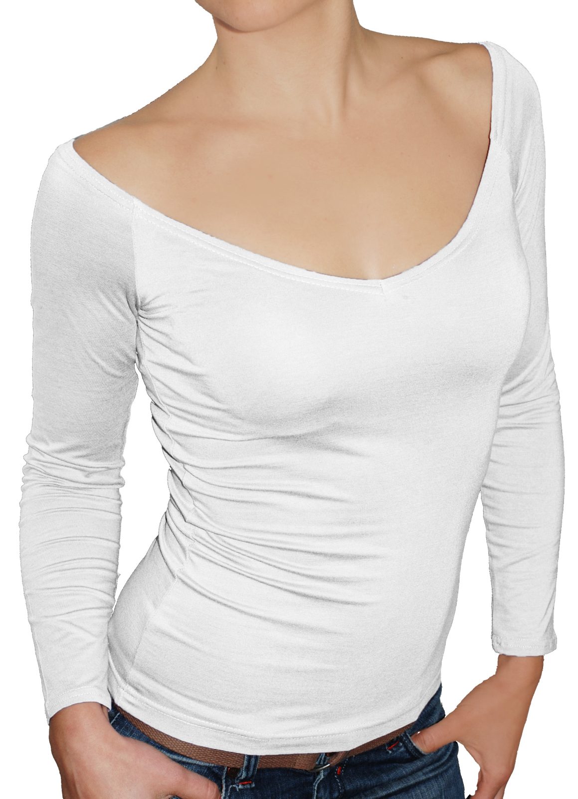 Блуза френско шпиц деколте - Image 6