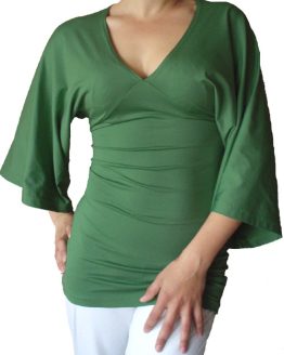 Туника V деколте и широки ръкави