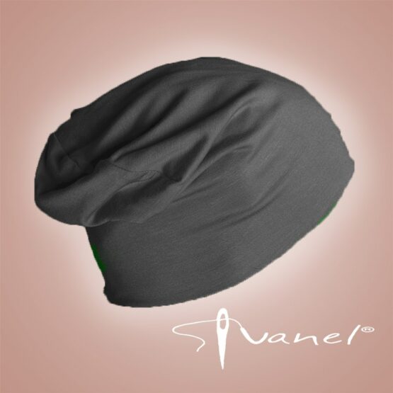 шапка от трико от онлайн магазин на ателие Иванел, тъмно сив