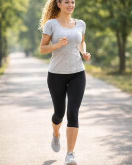 дамски клин до коляното черен